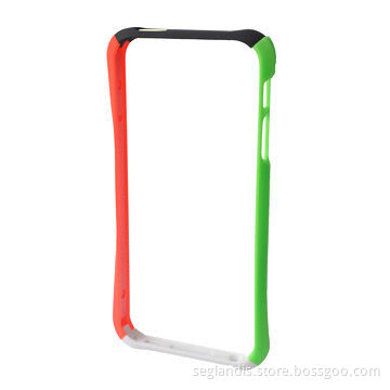 Frame cases for iPhone 5, made of four colors
